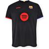 FC Barcelona Maglia Home FC Barcellona 24-25 Adulto - Replica Ufficiale - Colore: Nero - Taglia S