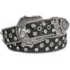 SDIUAKBV Cintura con Strass Cintura con strass, 1 pezzo, fibbia resistente for jeans da uomo, accessori versatili for feste quotidiane