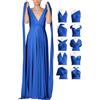 72styles Abito Infinity Cerimonia Donna, Abito Damigella Donna, Lungo, Maxi, Taglie Forti, Abito Elegante Donna Cocktail Festa