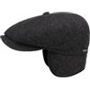 Stetson Hatteras Classic Coppola Spina di Pesce Multicolore con paraorecchie Prodotto in UE Uomo Autunno Inverno