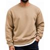 COOFANDY Maglione Invernale a Maniche Lunghe in Pile con Scollo a Giro da Uomo
