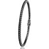 amorili Bracciale Tennis Uomo Donna in Argento 925 con Zirconi Vari Colori - Modello 4 Grif Alto 2,5 mm - Braccialetto Elegante Unisex