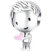 JCaleydo Charm, Argento Sterling 925, Compatibile con Bracciale Pandora