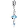 JCaleydo Charm, Argento Sterling 925, Compatibile con Bracciale Pandora