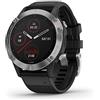 Garmin fēnix 6 - GPS Smartwatch Multisport 47mm, Display 1,3", HR e saturazione ossigeno al polso, Pagamento contactless Garmin Pay, Colore Nero/Siver