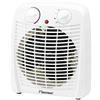 Bestron Termoventilatore con 2 livelli di potenza, incl. protezione antiribaltamento e protezione da surriscaldamento, per ambienti fino a 20m², 2000 Watt, colore: bianco