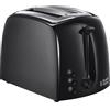 Russell Hobbs 21641 Textures Tostapane a 2 fette, 700-850 W, nero