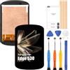 Reparo Schermo LCD per Garmin Edge 530 Display di Ricambio Tattile | Schermo LCD per Edge 530 Touch Screen Digitalizzatore Full Assemblato con Kit di Riparazione