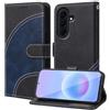 Tawarror Cover Premium Pelle PU per Xiaomi Redmi Note 17 Pro Max, Blu-Nero | Portafoglio Pieghevole e Slot Schede, Custodia Rimovibile con Funzione Supporto, Flip Case