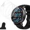 Vanrain Pellicola per Amazfit Active Max, 4 Pezzi Protezione Schermo Copertura Idrogel Pellicola Morbida TPU (Non Vetro), Pellicola Protettiva Definizione HD Anti Graffio