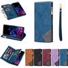 SLWYF Custodia per Huawei P40 Lite, Cover Compatibile con Huawei P40 Lite in Pelle Portafoglio con Supporto Flip Caso [Supporto Stand],Blu