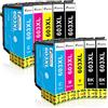 SavFinto 603XL Cartucce di ricambio per Epson 603XL 603 Cartucce d'inchiostro per Epson Expression Home XP-2100 XP-2105 XP-3100 XP-3105 XP-4100 XP-4105 Workforce WF-2810 WF-2830 WF-2835 WF-2850