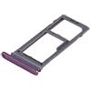 Sintech Titolare della Carta sim per Samsung Galaxy S9 G960F / S9+ G965F, alle Farben:Porpora