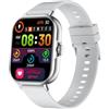 XGVIEGZ Smart Watch per donne e uomini, smartwatch da 2 pollici con cardiofrequenzimetro, ossigeno nel sangue e monitoraggio del sonno, orologio fitness tracker (effetto/risposta chiamata), orologio