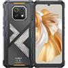 CUBOT KingKong ES 3 - Smartphone 4G 6.74 HD+ 90Hz, 16GB RAM (6GB+10GB Estesa), 256GB ROM, Fotocamera 48MP, Batteria 10200mAh, Android 15, Unisoc T615, Nero