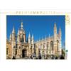 CALVENDO Puzzle Gatehouse and Church, Kings's College, Cambridge | Puzzle da 1000 pezzi 64x48cm Foto-Puzzle per l'happy hour