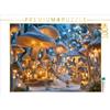 CALVENDO Puzzle Il villaggio delle fate nascosto nella misteriosa foresta di funghi | 1000 pezzi dimensioni 64x48cm Foto-puzzle per ore felici
