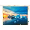 CALVENDO Puzzle Aurora boreale Bagliori e ghiacciai, il tuo viaggio inizia qui. | Puzzle da 1000 pezzi di dimensioni 64x48cm per ore di felicità