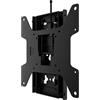 B-Tech Supporto da parete B-TECH 200x200 mm - 10 kg / fino a 43'' / inclinabile / universale / nero