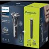 Philips Rasoio elettrico PHILIPS Serie 5000 S5898/79, adatto all'uso sia a secco che sotto l'acqua, con lame in acciaio Precision, testine 360-D, autonomia di 60 minuti e rifinitore di precisione