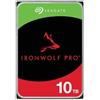 Seagate Disco rigido interno NAS Seagate IronWolf Pro da 10 TB, interfaccia da 3,5 pollici, 7200 RPM
