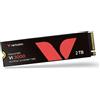 Verbatim Disco SSD interno VERBATIM Vi3000 da 2 TB, interfaccia M.2 PCIe NVMe, velocità di lettura 3100 Mo/s, velocità di scrittura 2200 Mo/s, compatibile con PC portatili e desktop
