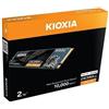 Kioxia Disco SSD interno NVMe KIOXIA EXCERIA G3 da 1 TB, interfaccia M.2 2280, PCIe 5.0, velocità di trasferimento dati di 10000 Mo/s, memoria flash 3D BiCS FLASH, compatibile con PC e laptop