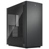 Fractal Design Case per PC Fractal Design Define One Dark TG Light Tint, formato medio tower, con pannello frontale in vetro temperato colorato, compatibile con schede madri E-ATX, dotato di 3 ventole Momentum, colore nero