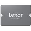 Lexar Disco SSD interno Lexar NS100, 2.5", SATA 6Gb/s, 2 TB, velocità di lettura 550 MB/s, velocità di scrittura 500 MB/s