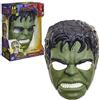 Hasbro Maschera parlante elettronica di Hulk, Marvel Studios, Spider-Man: Brand New Day, costume da supereroe per bambini dai 5 anni in su