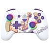 Subsonic Manette wireless Bluetooth Subsonic, design One Piece Luffy Gear 5, compatibile con Nintendo Switch, Switch OLED e Switch, con illuminazione LED, giroscopio e pulsanti M1/M2, colore bianco