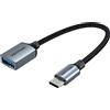 Vention Adattatore Vention OTG USB-C 3.0 a USB-A M/M 15cm Grigio [6922794755079]