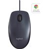 Logitech Mouse ottico Logitech B100 Optical USB 910-003360 Bianco [B100]