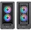 Thermaltake Case Thermaltake Ceres 350 MX Bumblebee Midi-Tower Atx Nero [CA-1Z3-00M1WN-00]