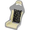 Sabelt Sim Racing Cuscino Sabelt Sim Racing Gajo-1344 Foam Pro Kit per la schiena 40x65cm Nero