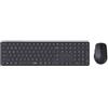 Rapoo Tastiera Rapoo 9810M con mouse Nero [13248]