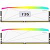V-Color Ram UDIMM DDR5 32GB V-Color Manta XFinity+ aRGB 2Ã?16GB 6400Mhz CL32 1.4V Bianco