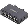 Startech.com Switch Startech gestito L2 5 porte Gigabit Ethernet 10 100 1000 Nero [I51G-ETHERNET-SWITCH]