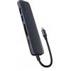 Epico Hub Usb Epico 6 porte con connettore USB-C Mezzanotte [9915112100093]