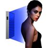 Jitesy Lampada abbronzante da 45 W, 460 NM, per la casa con 225 LED, abbronzatura del viso, luce diurna, pieghevole, supporto regolabile e gancio sospeso per viso e corpo