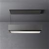 Falmec Levante Cappa Isola Sospensione 120 cm Vetro temperato Grafite All Matt Grigio Opaco con Sistema Sali - Scendi Tecnologia Circle.Tech. - CLVI20.E1P7#ZZZ7461F