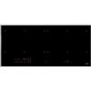 Falmec Cooking System Piano Cottura Incasso ad Induzione panoramico 88 x 40 cm 4 Zone Flex Vetroceramica Nero lucido - P01F8840.00#ZZZN400F