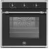Bertazzoni Serie Heritage F605HERGKNE Forno da Incasso a Gas Ventilato 60 cm Nero Opaco finiture Inox
