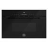 Bertazzoni Serie Modern FMOD3053WLB1 Forno Microonde da Incasso con Grill 60 cm 34 Litri Altezza 38 cm Vetro Nero