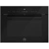 Bertazzoni Serie Modern FMOD4053MLB1 Forno Microonde da Incasso Combinato 60 cm 50 Litri Altezza 45 cm Vetro Nero