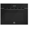 Bertazzoni Serie Modern FMOD4077MTB3 Forno Microonde da Incasso Combinato 60 cm 38 Litri Altezza 45 cm Vetro Nero
