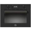 Bertazzoni Serie Professional FPRO4077MTN3 Forno Microonde da Incasso Combinato 60 cm 38 Litri Altezza 45 cm Nero Carbonio