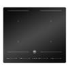 Bertazzoni Serie Modern P604I2M28NVS Piano Cottura da Incasso Induzione 60 cm 4 Zone 2 Multizone Bridge vetro ceramica Nero con bordo smussato