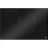 Bertazzoni Serie Modern P784I1M30NP Piano Cottura da Incasso Induzione 78 cm 4 Zone 1 Multizona Bridge con slider LED a scomparsa vetro ceramica Nero