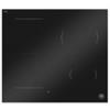 Bertazzoni Serie Modern P604I1M30NP Piano Cottura da Incasso Induzione 60 cm 4 Zone 1 Multizona Bridge con slider LED a scomparsa vetro ceramica Nero